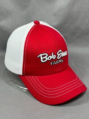 Bob Evans Vernon Snapback Hat Trucker Uniform Workwear Outdoor Adjustable Mens